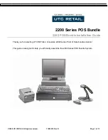 UTC RETAIL 2200 Series Installation Manual preview