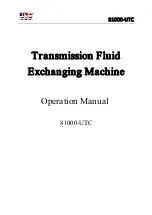 UTC 81000-UTC Operation Manual preview