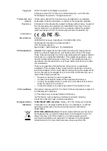 Предварительный просмотр 2 страницы UTC Interlogix TVE-DEC12 User Manual