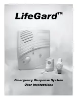 Preview for 1 page of UTC LifeGard User Instructions