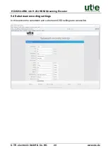 Предварительный просмотр 31 страницы UTE Electronic HD-H264-4RM User Manual
