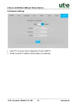Preview for 39 page of UTE Electronic UH2-44-SET User Manual