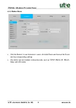 Preview for 15 page of UTE TF6P-EU User Manual