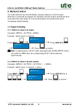 Preview for 16 page of UTE UH2-44-SET User Manual