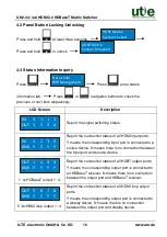 Preview for 17 page of UTE UH2-44-SET User Manual