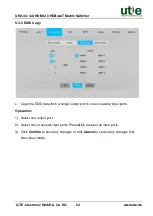Preview for 31 page of UTE UH2-44-SET User Manual