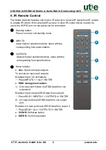 Preview for 15 page of UTE UH2-88A User Manual