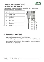 Предварительный просмотр 11 страницы UTE UHKVM-70X User Manual