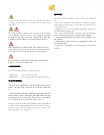 Preview for 4 page of UTEK aura Installation, Use And Maintenance Manual