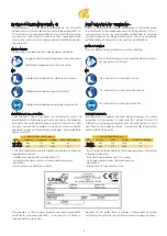 Preview for 3 page of UTEK HRE-RES 1 Manual For Installation, Use And Maintenance