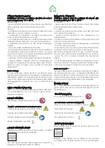 Preview for 4 page of UTEK HRU-EC Manual For Installation, Use And Maintenance