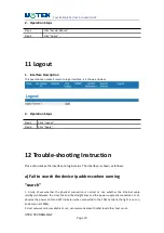 Preview for 35 page of UTEK UT-600 Series Product Manual