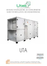 UTEK UTA Manual For Installation, Use And Maintenance preview