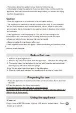 Предварительный просмотр 4 страницы Uten KDF-558D User Manual