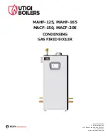 Preview for 1 page of UTICA BOILERS MACF-150 Installation, Operation And Maintenance Manual