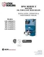 UTICA BOILERS SFH 5 Series Installation, Operation & Maintenance Manual preview