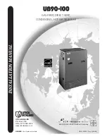 Preview for 1 page of UTICA BOILERS UB100 Installation Manual