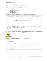 Preview for 4 page of UTIFORM Convey 260 Instructions Manual