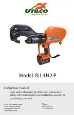 UTILCO BLL-U42-P Instruction Manual preview