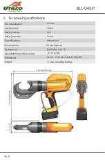 Preview for 8 page of UTILCO BLL-U42-P Instruction Manual