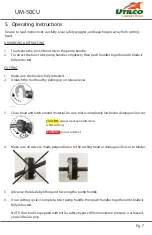 Preview for 7 page of UTILCO UM-50CU Instruction Manual