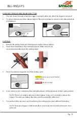 Preview for 15 page of UTILCO UtilPro BLL-95CU-PS Instruction Manual