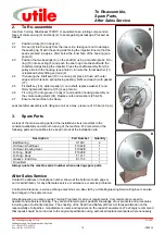 Preview for 10 page of Utile 700 Series Installation, Operation & Maintenance Instructions Manual