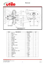 Preview for 11 page of Utile 700 Series Installation, Operation & Maintenance Instructions Manual