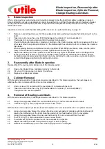 Preview for 10 page of Utile DSP25-5 Installation, Operation & Maintenance Instructions Manual