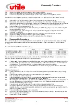 Preview for 13 page of Utile LGA12 Installation, Operation & Maintenance Instructions Manual