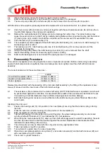 Предварительный просмотр 13 страницы Utile LGB32 Installation, Operation & Maintenance Instructions Manual