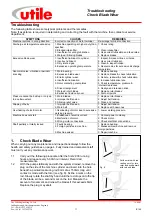 Preview for 11 page of Utile LW401 Installation, Operation & Maintenance Instructions Manual