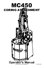 Preview for 1 page of Utilicor MC450 Operator'S Manual