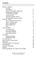 Preview for 2 page of Utilicor MC450 Operator'S Manual