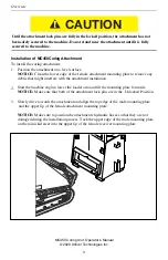 Preview for 5 page of Utilicor MC450 Operator'S Manual