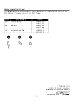 Preview for 7 page of Utilitech Pro 006219B Manual