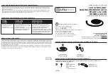 Preview for 1 page of Utilitech 0009-0008 Installation Instructions