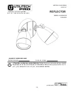 Preview for 15 page of Utilitech 006220B User Manual