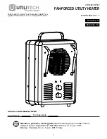 Preview for 1 page of Utilitech 0167507 User Manual