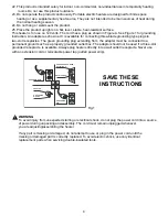 Preview for 4 page of Utilitech 0167507 User Manual