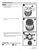 Предварительный просмотр 5 страницы Utilitech 0240062 Manual