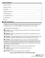 Preview for 2 page of Utilitech 0319896 Manual