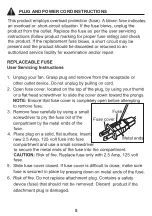 Preview for 5 page of Utilitech 0758412 Manual