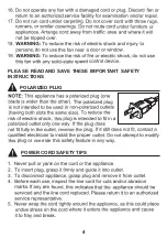 Preview for 4 page of Utilitech 0809479 Manual