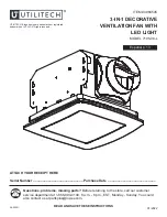 Preview for 1 page of Utilitech 4984545 Manual