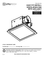 Preview for 1 page of Utilitech 7115-02 Installation Manual