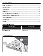 Preview for 2 page of Utilitech 7115-02 Installation Manual