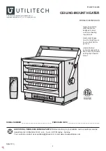 Preview for 1 page of Utilitech CZ225ERLSCN Manual