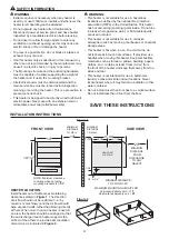 Preview for 3 page of Utilitech CZ225ERLSCN Manual