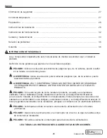 Preview for 26 page of Utilitech DC209H-28 User Manual